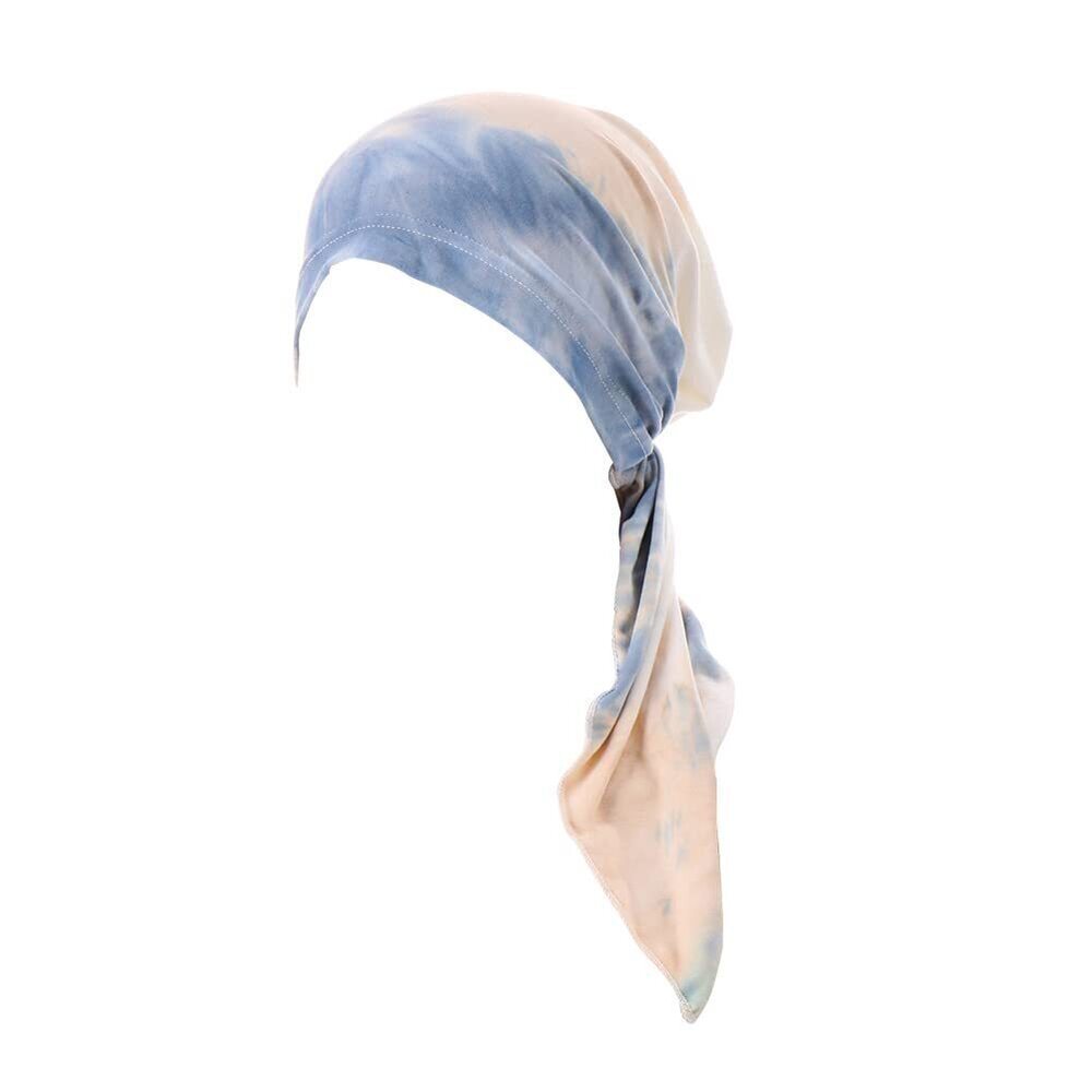 5990 Pre-Tied Bandana Turban Hat Chemo Cancer Headscarf Headwraps Headwear